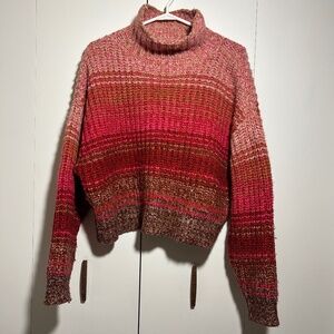 525 America - Oversized Striped Knit Sweater - M